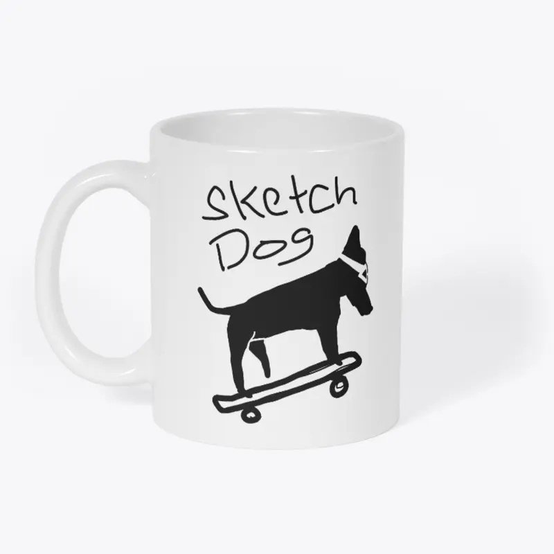 Sketch Dog Coffee Cup